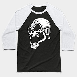 skull bone vintage Baseball T-Shirt